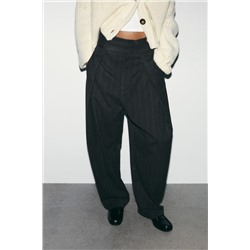 PANTALÓN BALLOON RAYAS PLIEGUES