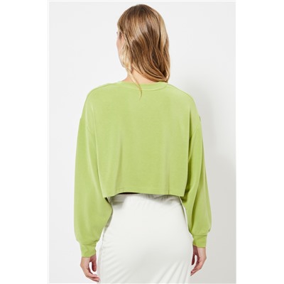 Top crop - Verde claro