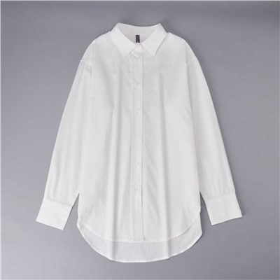 Классическая женская рубашка с длинными рукавами