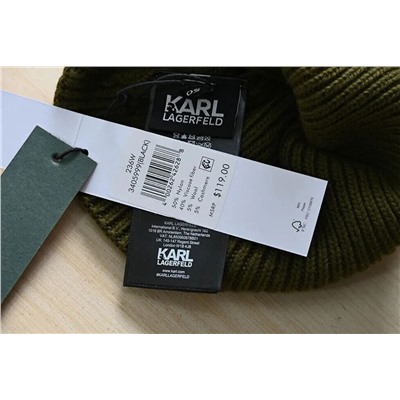 Женская вязаная шапка КАР*Л😎