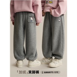 Спортивные штаны для девочек утепленные