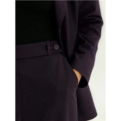 Брюки широкого кроя, D283/violet