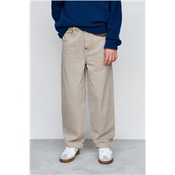 LOOSE FIT TWILL TROUSERS