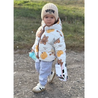 Курточка двухсторонняя. Очень милая, тепленькая, идет в размер