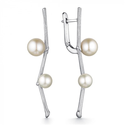 Серьги серебро 52101S1