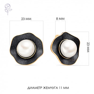 Серьги серебро 52804Y1B