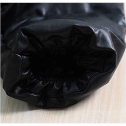 Свободная мягкая куртка из искусственной кожи с лацканами на потайных пуговицах  ЗАР*А