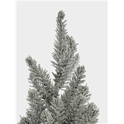 Ель искусственная, 30 см, полиэтилен, серебристая, New year