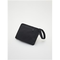 Толстовка прямого кроя с воротником-стойкой