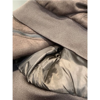 Мужская теплая куртка бомбер Hawk*e&C*o из искусственной замши, экспорт