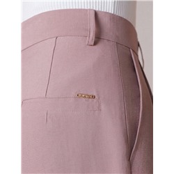 Брюки палаццо с защипами из плотного лиоцелла