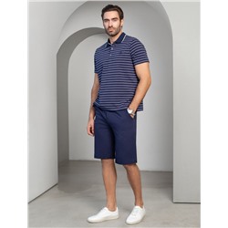 Футболка-Поло из премиального хлопка с эластаном