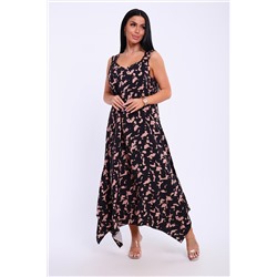 Сарафан летний больших размеров пляжный домашний 5739