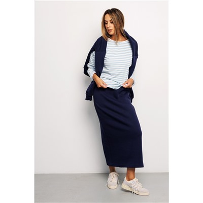 Юбка длинная макси с разрезом 388DNV