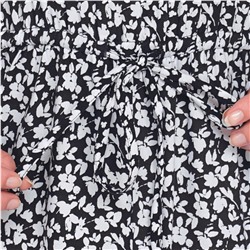 Damen Maxikleid mit Millefleur-Print