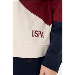 Kadın Krem Bisiklet Yaka Sweatshirt