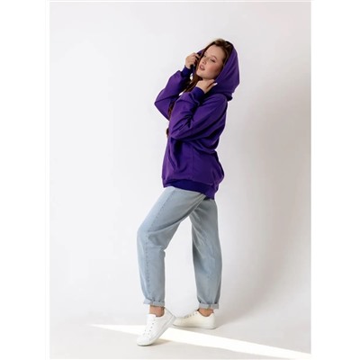 Толстовка худи с модным корейским жестом Я тебя люблю  Арт. 1025