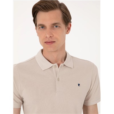 Taş Slim Fit %100 Pamuk Polo Yaka Basic Tişört