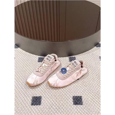 Атласные кроссовки   МИУ МИ*У