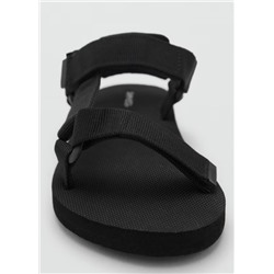 Chanclas tiras velcro