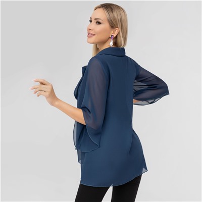 Блуза, Невероятная красотка (блю)