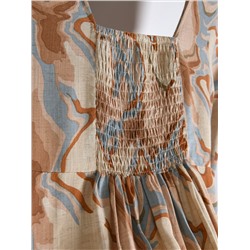 Bedrucktes Minikleid