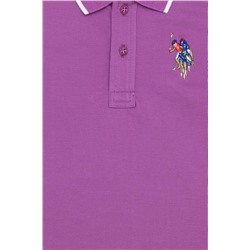 Erkek Çocuk Menekşe Polo Yaka Tişört