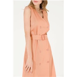 Kadın Pudra Dokuma Elbise