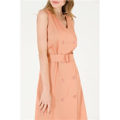 Kadın Pudra Dokuma Elbise