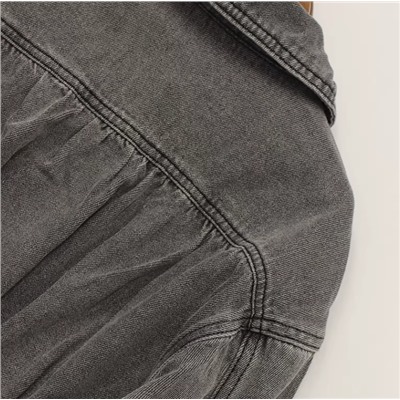 Джинсовая куртка для девочек 6-9 лет