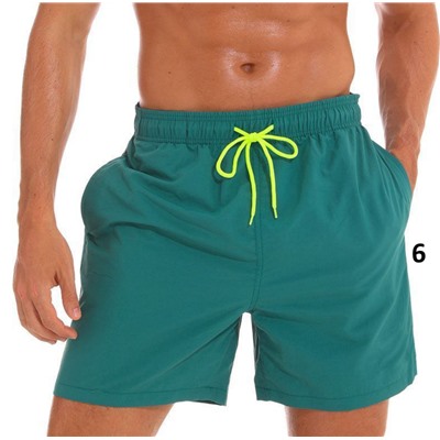 Пляжные мужские шорты 6 цветов