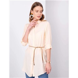 Yavruağzı Comfort Fit Uzun Kollu Gömlek