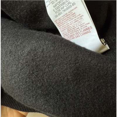 Детская утепленная толстовка, экспорт  Ripcur*l  Состав: 80% хлопок, 20% полиэстер