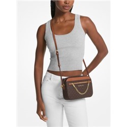 Jet Set Large Logo Crossbody Bag
