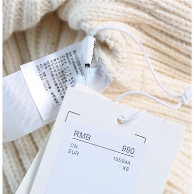 Вязаный жилет в стиле ретро с V-образным вырезом КО*С