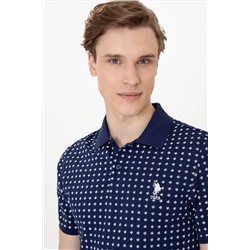 Erkek Lacivert Polo Yaka Tişört