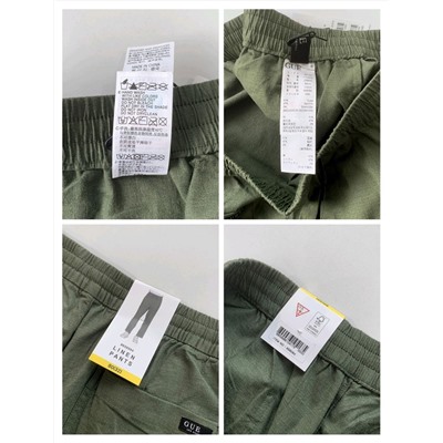 Мужские штаны из смесового льна, экспорт в Корею  ГЕС*С