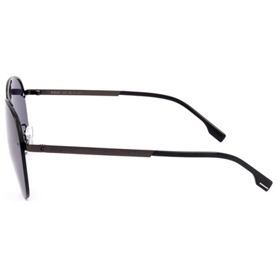 Hugo Boss  Men's Black Aviator Sunglasses