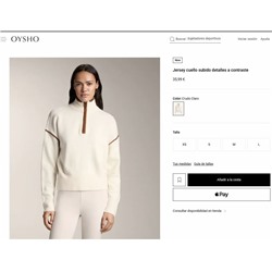 Женский свитер с воротником стойкой на молнии   OYSH*O