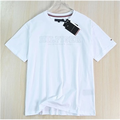Мужская хлопковая футболка ТОММИ ХИЛФИГЕ*Р