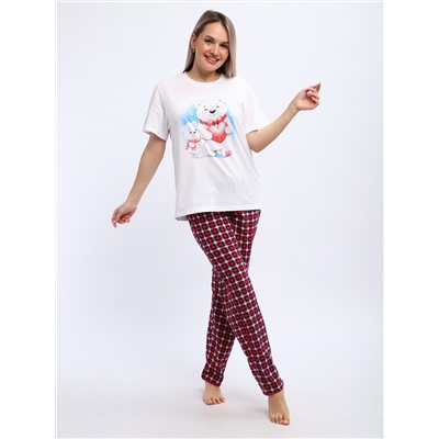 667 Комплект домашней одежды Мишки