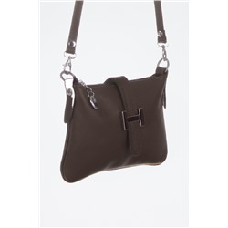 Bandolera de piel Marrón