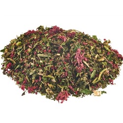 Малина с мятой