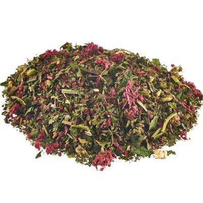 Малина с мятой