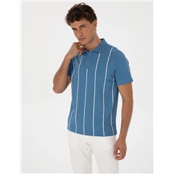 Mavi Regular Fit Polo Yaka Tişört