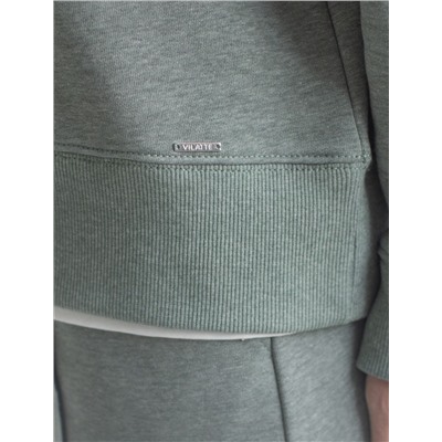 Джемпер из петельчатого футера двухнитки с эластаном