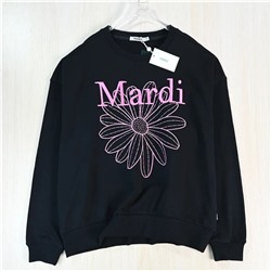 Женская хлопковая толстовка с плотной вышивкой Mard*i