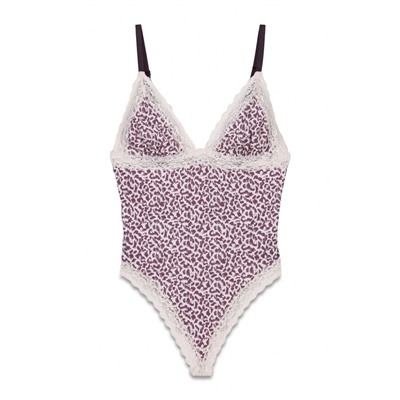 Body tanga microfibra animal print