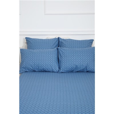 Простыня на резинке поплин Джаз-компаньон