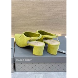 Женские босоножки на толстом каблуке с открытой пяткой  МАРКО ТОЗЗ*И